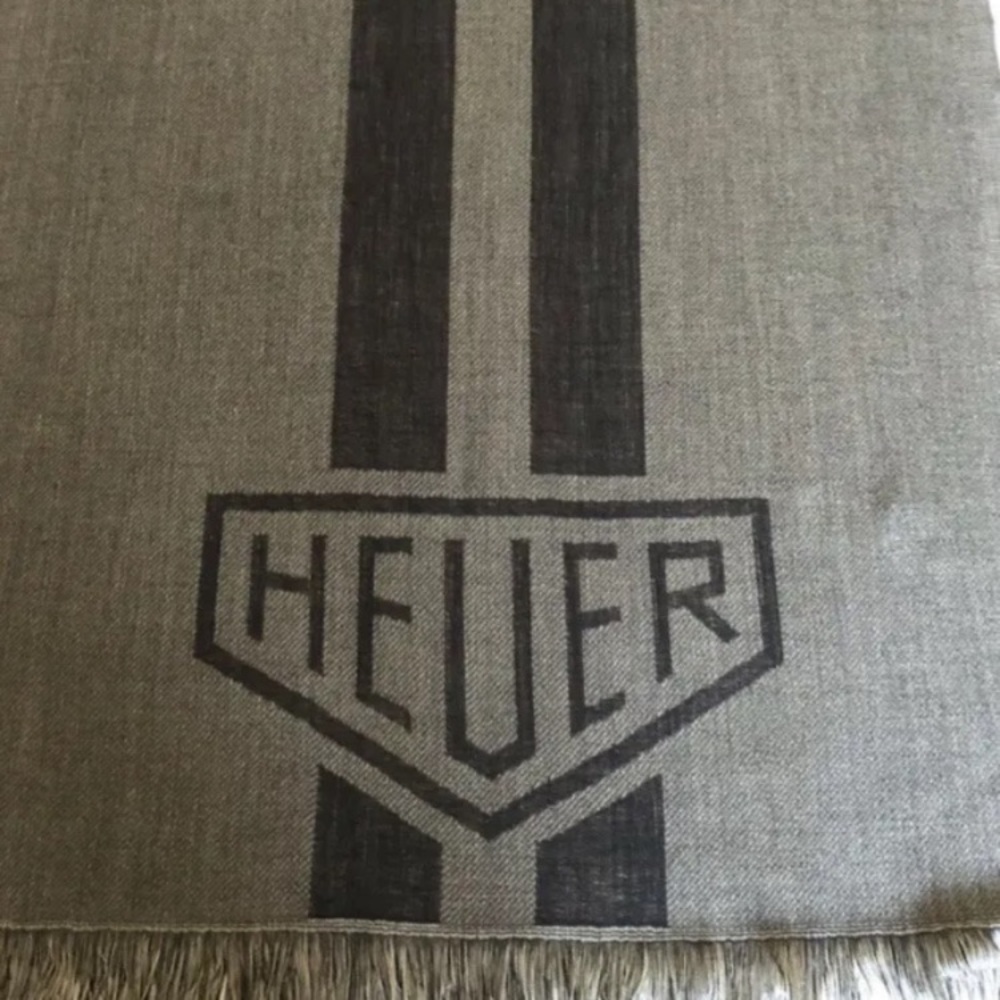 TAG HEUER WOOL SCARF